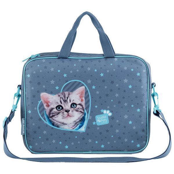 Шкільна текстильна сумка Kite Studio Pets SP25-589-2 SP25-589-2 фото