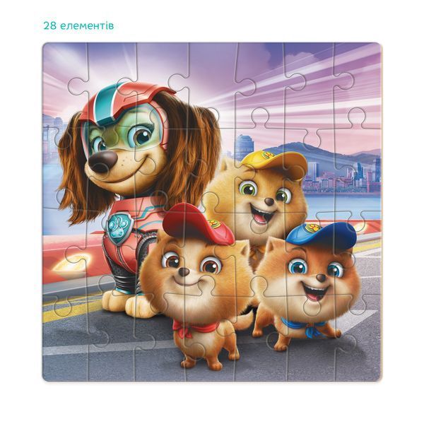 Пазл DoDo 28 елементів - Paw Patrol. Молодші патрульні 200471 200471 фото