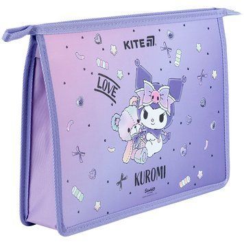 Папка на блискавці Kite Kuromi HK25-428, A4+ HK25-428 фото