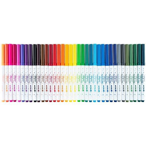 Фломастери Kite Creative Superwashable 36 кольорів K-1154 K-1154 фото