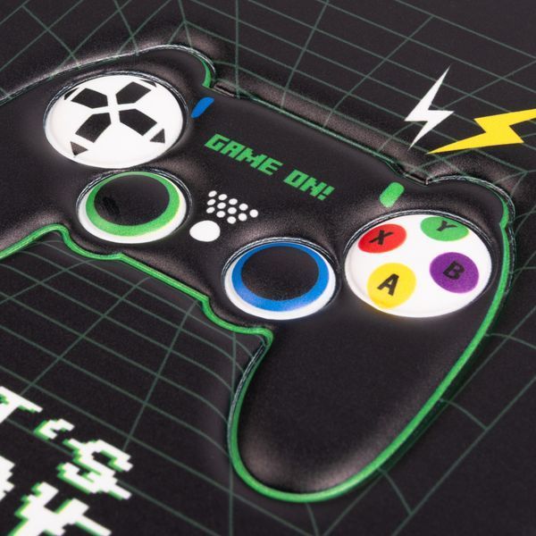 Щоденник шкільний Yes Gamepad A5 40 аркушів PU твердий 911695 911695 фото