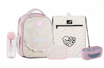 Шкільний набір Kite Dazzling (рюкзак, пенал, сумка, ланчбокс, пляшка) 115-130 см, SET_K26-555S-2 (5) SET_K26-555S-2 (5) фото