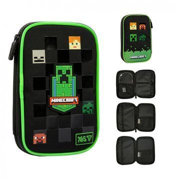 Пенал м'який Yes PH-35 з LED Minecraft Reality 533778 533778 фото