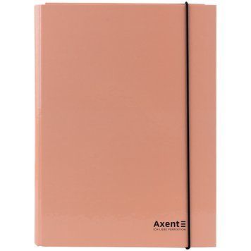 Папка на гумках об'ємна Axent Pastelini 1213-42-A, А4, персикова 1213-42-A фото