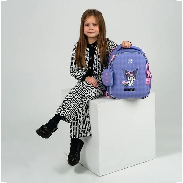 Рюкзак шкільний каркасний Kite Education Kuromi HK25-555S-2 HK25-555S-2 фото