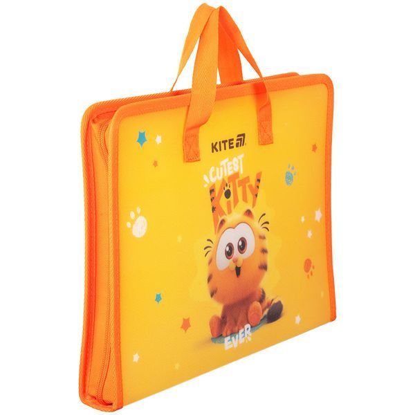Папка-портфель на блискавці Kite Garfield GF25-202, 1 відділення, A4 GF25-202 фото