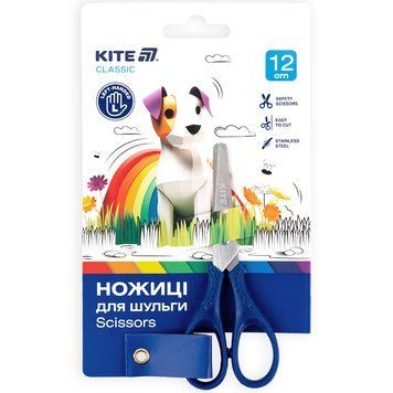 Ножиці дитячі для шульги Kite Classic K-149-2, 12 см K-149-2 фото