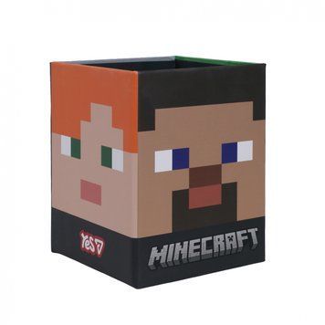 Стакан для письмового приладдя Yes Minecraft картон 708620 708620 фото