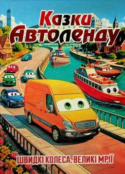 Книга Казки Автоленду. Швидкі колеса. Великі мрії (великий формат) 00-00035402 фото