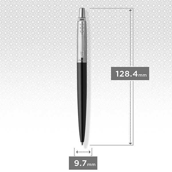 Ручка кулькова Parker Jotter Ukraine Bond Street Black CT BP Тризуб 16232_T001w 16232_T001w фото