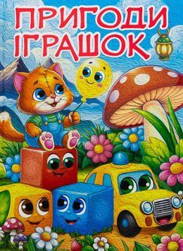 Книга Пригоди іграшок (великий формат) 00-00035403 фото