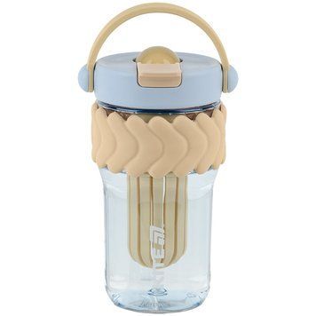 Стакан для води Kite K25-1230-1, 700 мл, бежево-блакитний K25-1230-1 фото