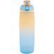 Пляшечка для води Kite 760 мл K26-1200-1 бежево-синя K26-1200-1 фото 1