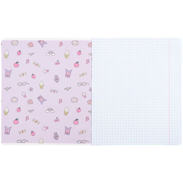 Зошит шкільний Kite Kuromi 12 аркушів, клітинка HK25-232-4 HK25-232-4 фото