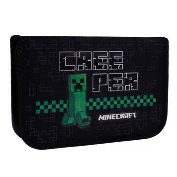 Пенал твердий Yes одинарний з двома клапанами HP-04 Minecraft Time 533631 533631 фото