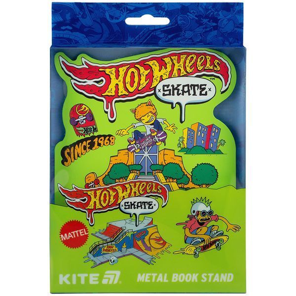 Підставка для книг Kite Hot Wheels HW25-392, металева HW25-392 фото