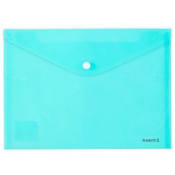Папка на кнопці Axent Pastelini 1522-18-A, А5, м'ятна 1522-18-A фото