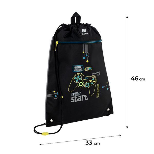 Сумка для взуття з кишенею Kite Education Good Game K25-601M-16 K25-601M-16 фото