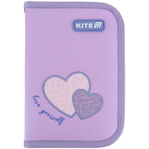 Пенал без наповнення Kite Sweetheart K25-621-1, 1 відділення, 1 відворот K25-621-1 фото