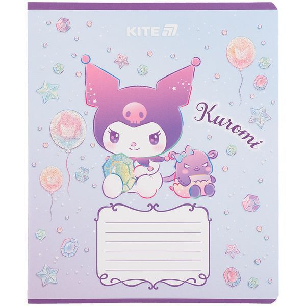 Зошит шкільний Kite Kuromi12 аркушів, клітинка HK25-232-3 HK25-232-3 фото