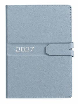Щоденник датований 2027 Buromax Belle зі штучної шкіри А5 336 сторінок синій BM.21103-02 BM.21103-02 фото