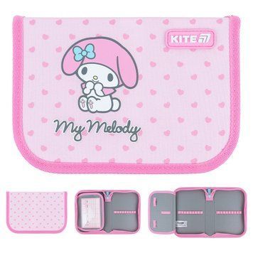 Пенал без наповнення Kite Hello Kitty HK26-621-3, 1 відділення, 1 відворот HK26-621-3 фото