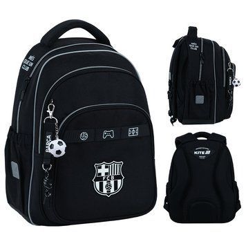 Рюкзак шкільний напівкаркасний Kite Education FC Barcelona BC26-763M BC26-763M фото