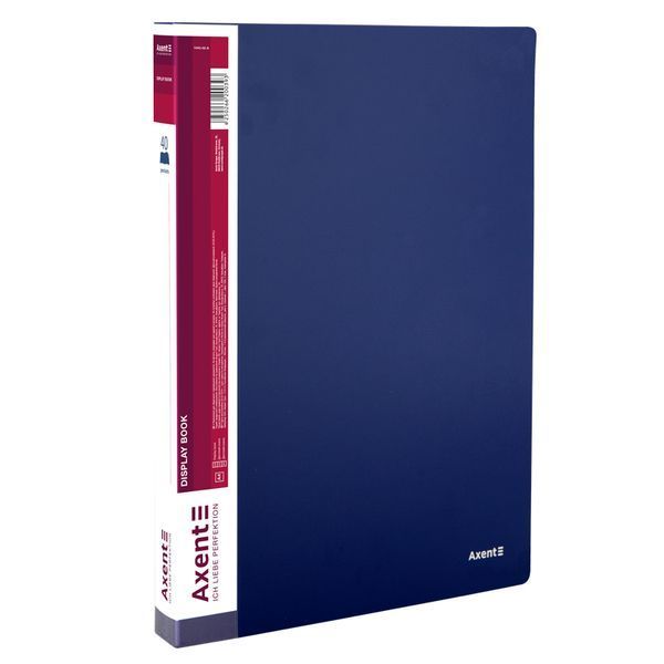 Дисплей-книга Axent 1040-02-A, А4, 40 файлiв, синя 1040-02-A фото
