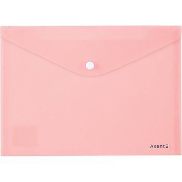 Папка на кнопці Axent Pastelini 1522-10-A, А5, рожева 1522-10-A фото