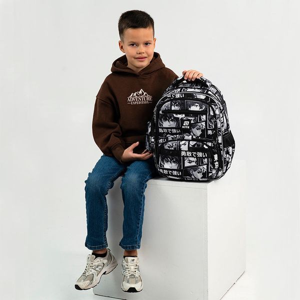 Рюкзак шкільний напівкаркасний Kite Education Anime Boy K25-773M-4 K25-773M-4 фото