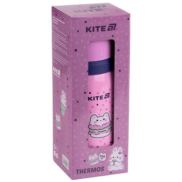 Термос Kite Feel Good K25-301-2, 350 мл, ліловий K25-301-2 фото
