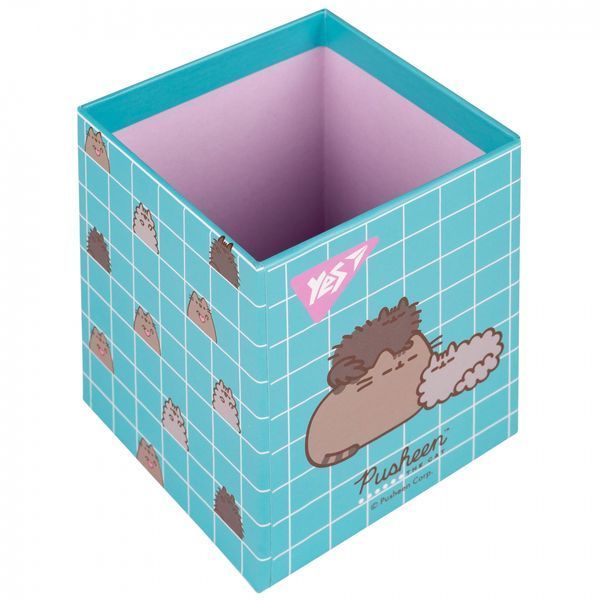 Стакан для письмового приладдя Yes Pusheen картон 708216 708216 фото