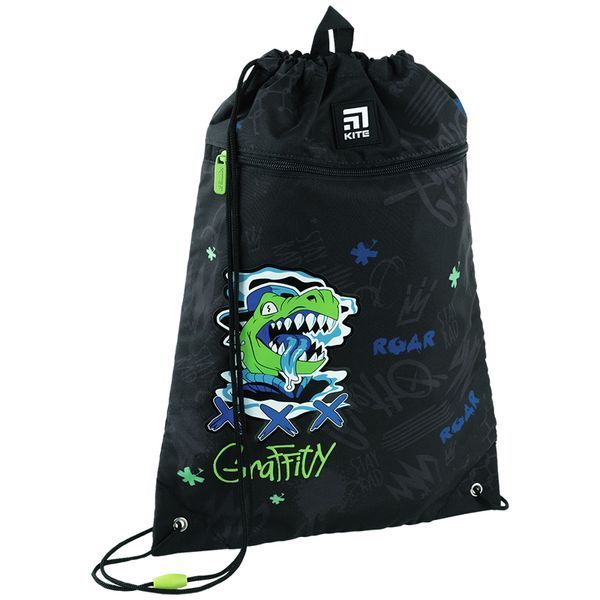 Сумка для взуття з кишенею Kite Education Roar K24-601M-4 K24-601M-4 фото