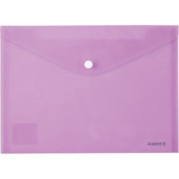 Папка на кнопці Axent Pastelini 1522-36-A, А5, бузкова 1522-36-A фото