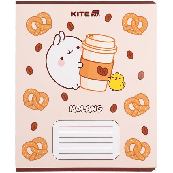 Зошит шкільний Kite Molang 18 аркушів, клітинка ML25-236 ML25-236 фото