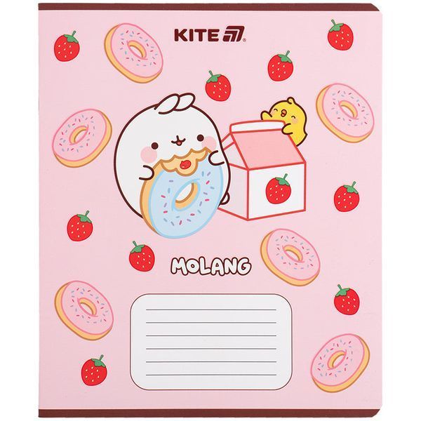 Зошит шкільний Kite Molang 18 аркушів, клітинка ML25-236 ML25-236 фото