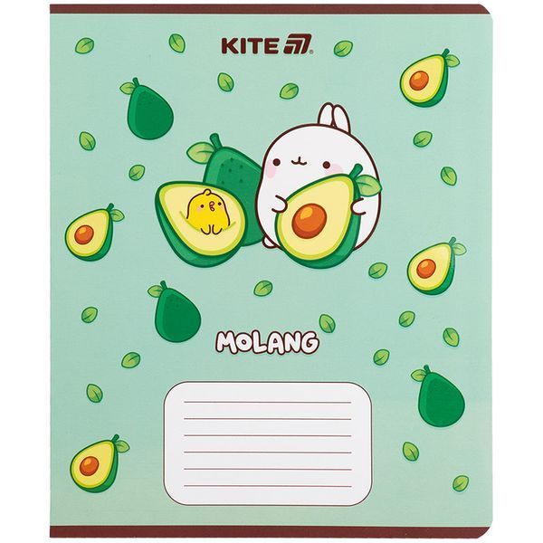 Зошит шкільний Kite Molang 18 аркушів, клітинка ML25-236 ML25-236 фото