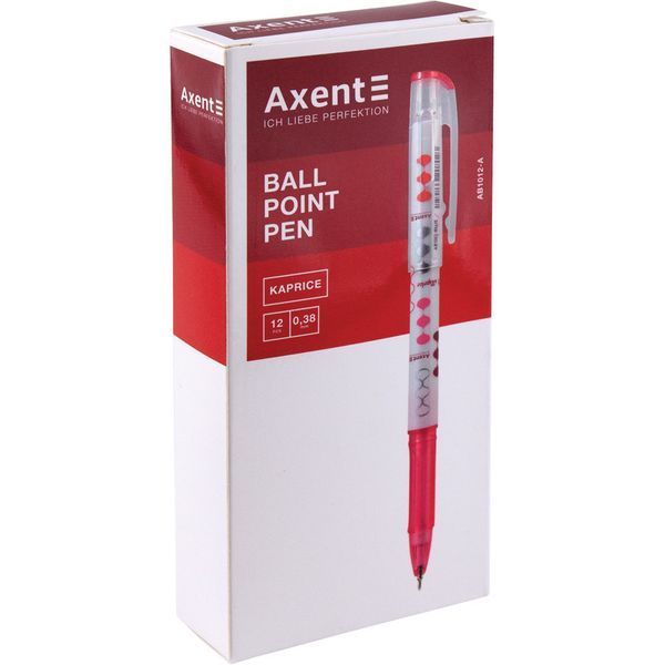 Ручка кулькова Axent Kaprice AB1012-02-A, 0.38 мм, синя AB1012-02-A фото