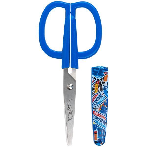 Ножиці дитячі в футлярі Kite Hot Wheels HW23-124, 13 см HW23-124 фото
