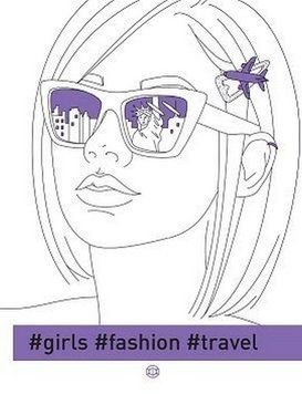 Розмальовка #girls#fashion#travel 00-00007327 фото