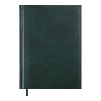 Щоденник недатований Buromax Base з бумвінілу А5 336 сторінок зелений BM.2008-04 BM.2008-04 фото