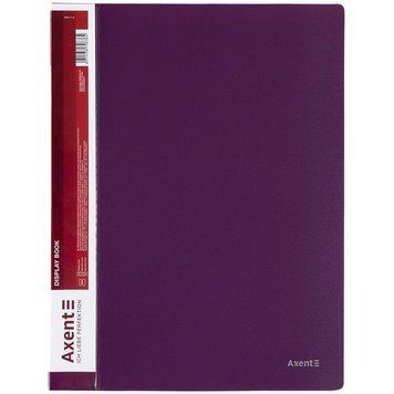 Дисплей-книга Axent 1040-11-A, A4, 40 файлів, сливова 1040-11-A фото