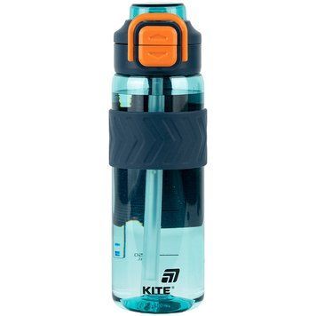 Пляшечка для води Kite K25-1234-3, 800 мл, блакитно-помаранчева K25-1234-3 фото