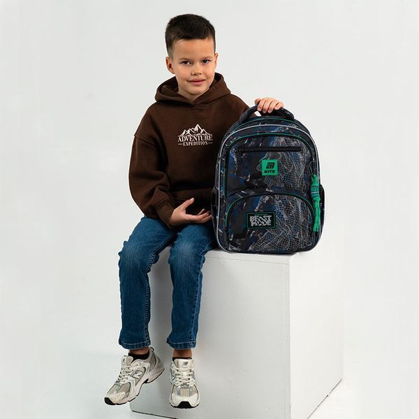 Рюкзак шкільний напівкаркасний Kite Education Beast Mode K25-773M-3 K25-773M-3 фото
