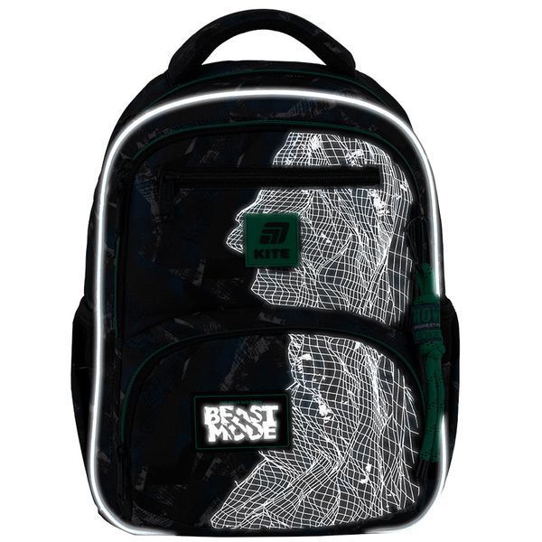 Рюкзак шкільний напівкаркасний Kite Education Beast Mode K25-773M-3 K25-773M-3 фото
