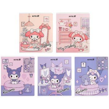 Зошит шкільний Kite Kuromi 24 аркуші, клітинка HK25-238 HK25-238 фото