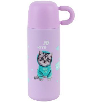 Термос Kite Studio Pets SP25-312, 480 мл, фіолетовий SP25-312 фото