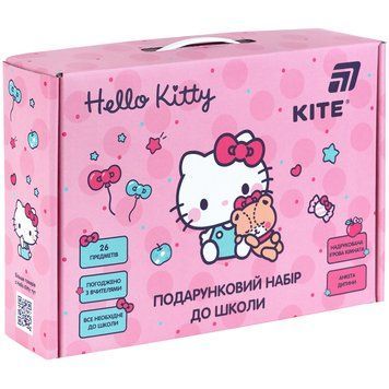 Подарунковий набір для школи Kite Hello Kitty HK26-S01, 26 предметів HK26-S01 фото