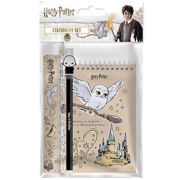 Набір канцтоварів Kite Harry Potter HP25-S03, 4 предмети HP25-S03 фото