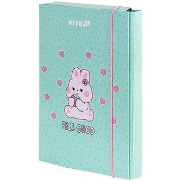 Папка для зошитів на гумці Kite Feel Good K25-210-1, картон K25-210-1 фото